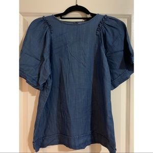 Loft Chambray Blouse